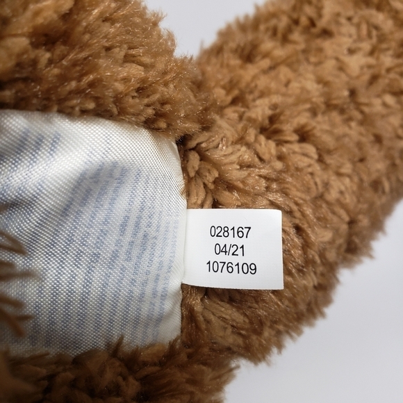 Build a Bear 17" Hearts n Hugs Doodles Brown Teddy Bear 2021 Stuffed Plush - Picture 5 of 6